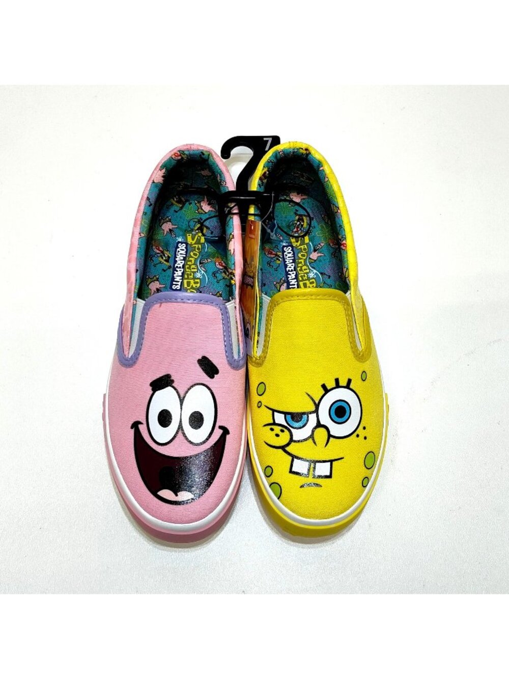 Nickelodeon SpongeBob SquarePants Patrick Star Women Slip-On Size 7 Ground Up